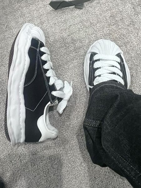 Baskets noires tendance homme