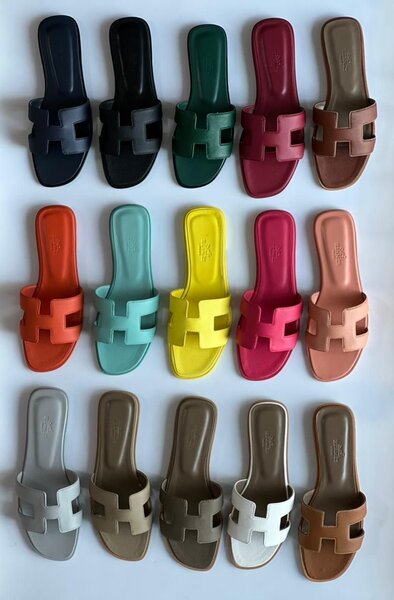 Sandales colorées femme été