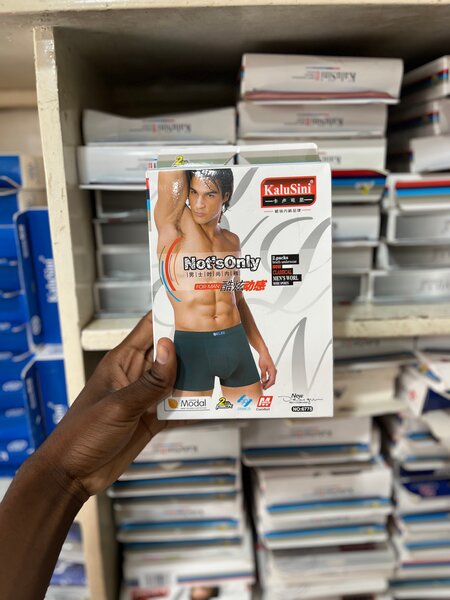 Boxer breathable homme