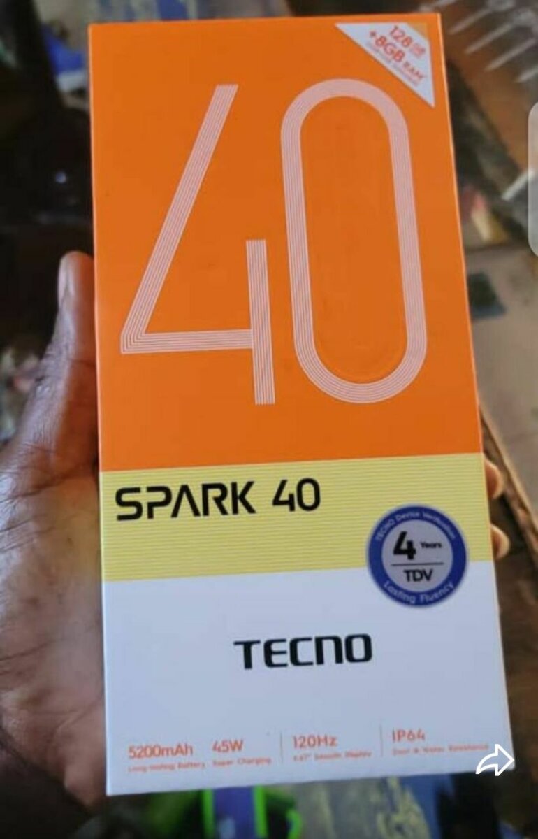 Tecno Spark 40 Smartphone