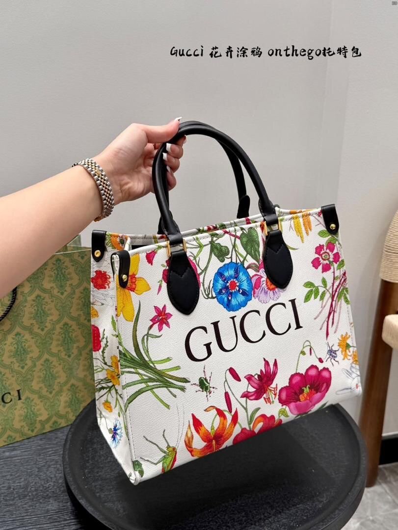 Sac à main Gucci floral