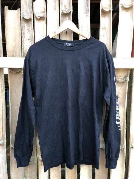 Sweat à manches longues noir GANT