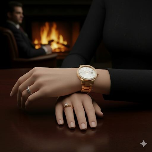 Montre en or Orion Lux