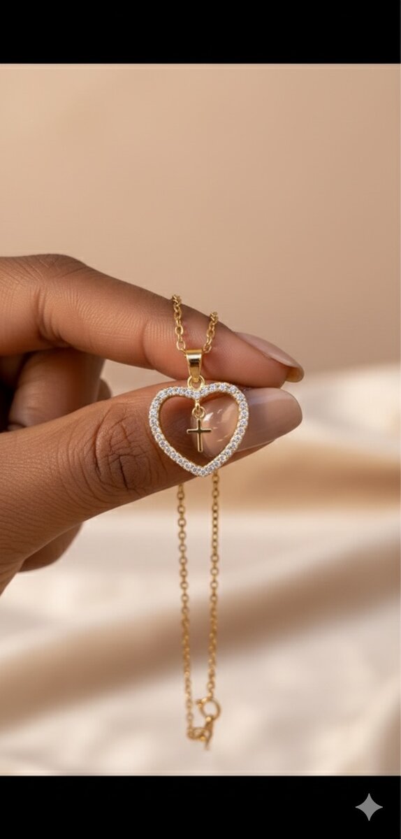 Collier doré élégant