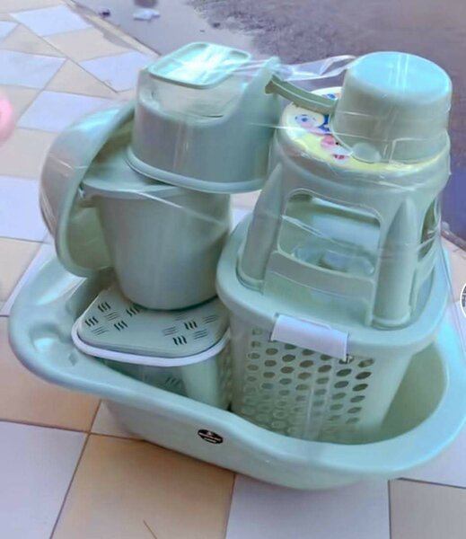 Set de Bain pour Bébé 7 Pièces
