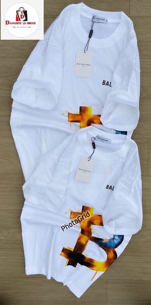 T-shirt blanc imprimé graphique