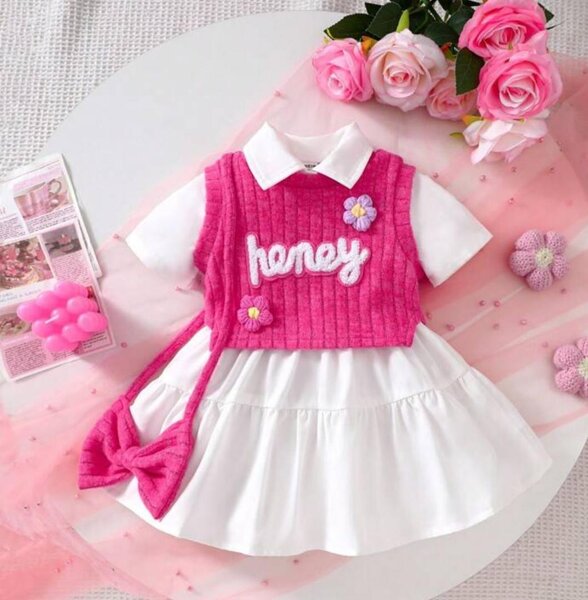 Robe Fille "Honey" élégante