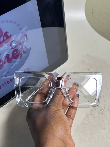 Lunettes de vue transparentes pour femme
