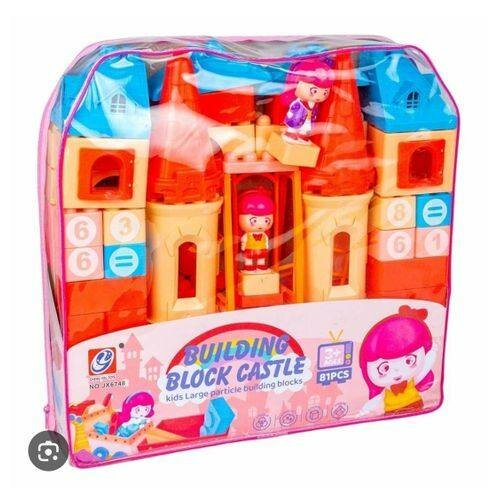 Château de Blocs de Construction 81 Pcs