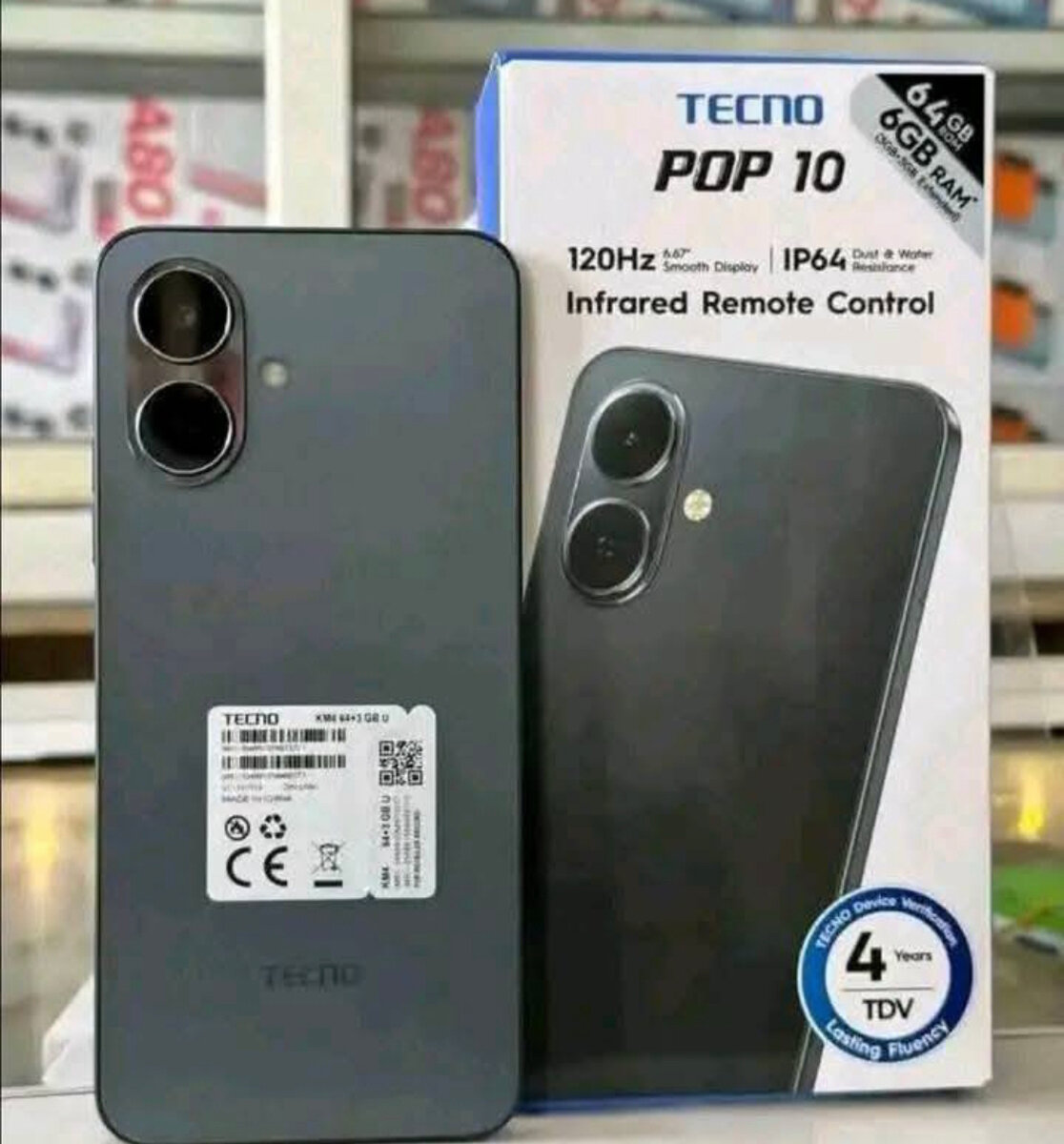 Tecno Pop10 - 128Gigas