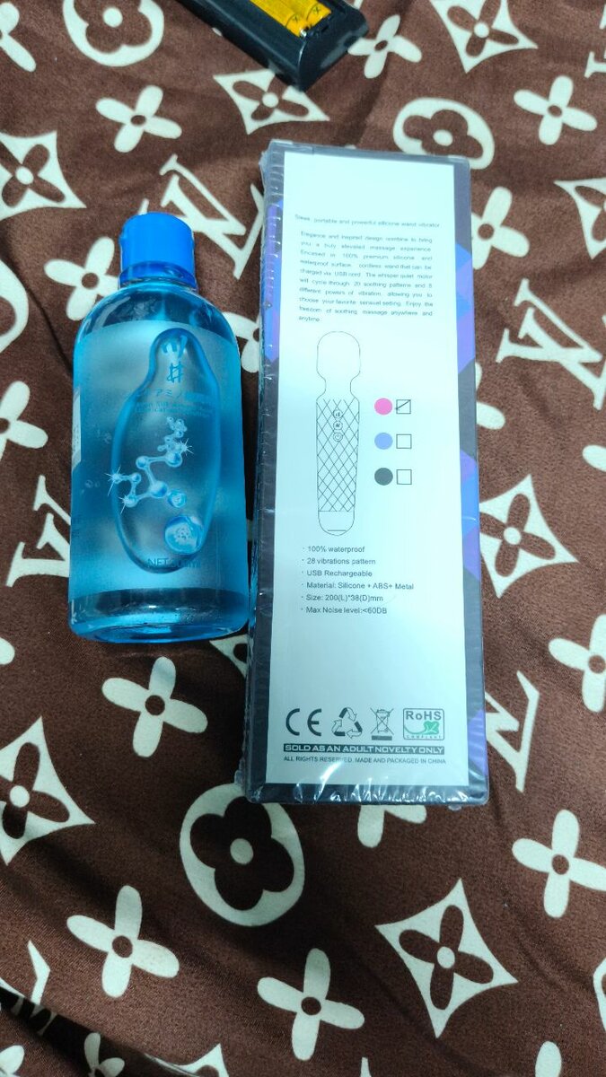 Vibromasseur Relaxant avec Lubrifiant