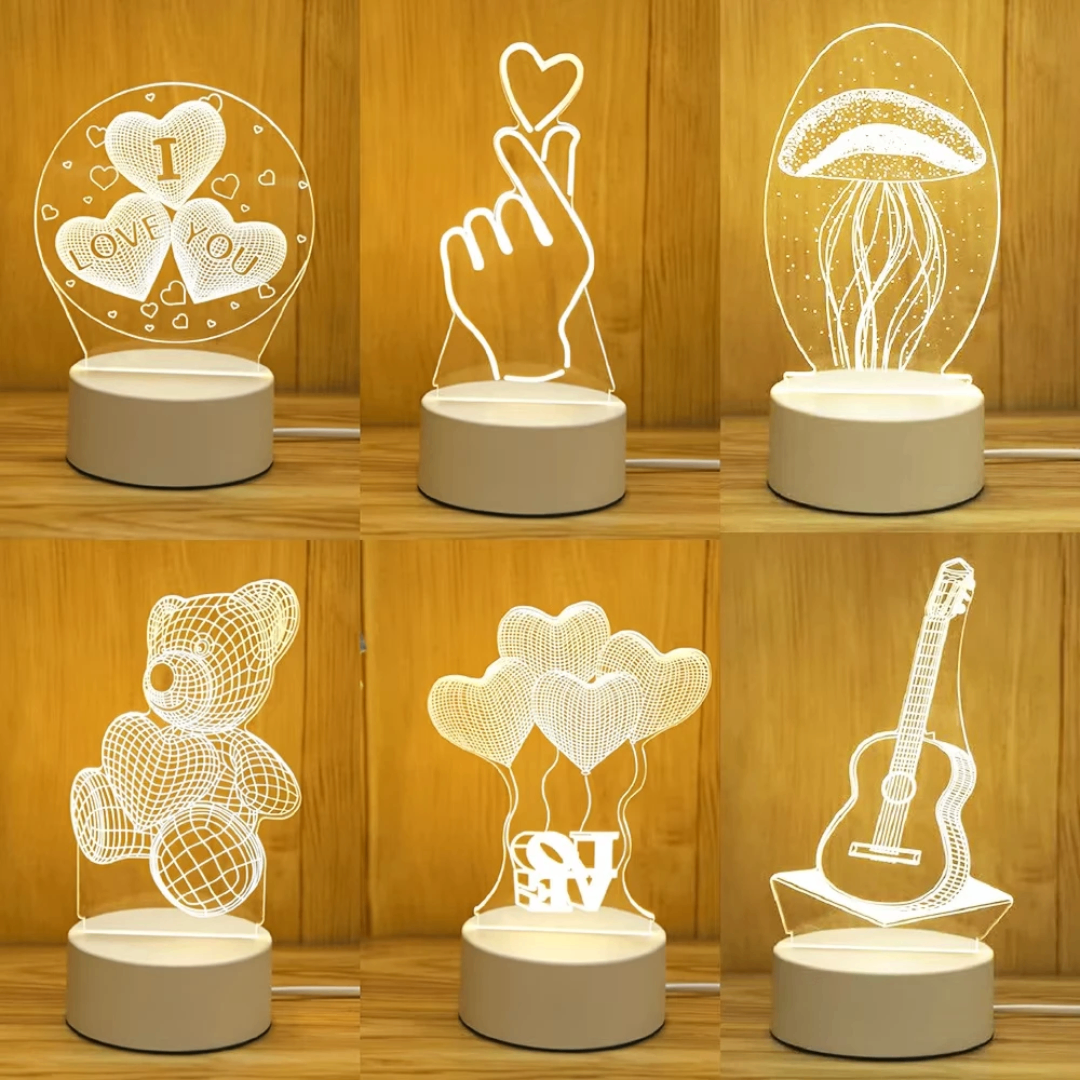 Lampe 3D décoration LED