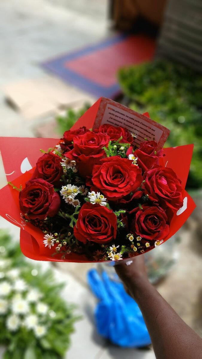 Bouquet de Roses Éclatantes