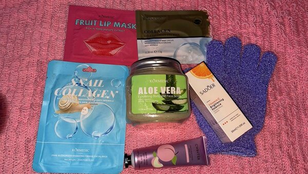 Set de soins beauté visage et corps