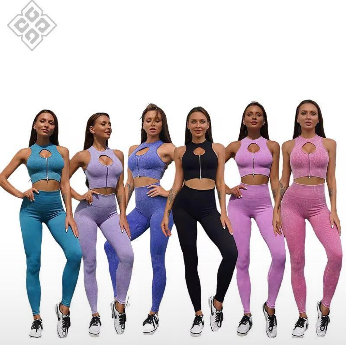 Ensemble de sport femme élégant