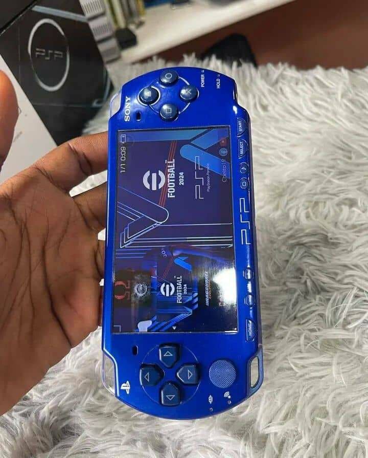 Console PSP Sony bleue