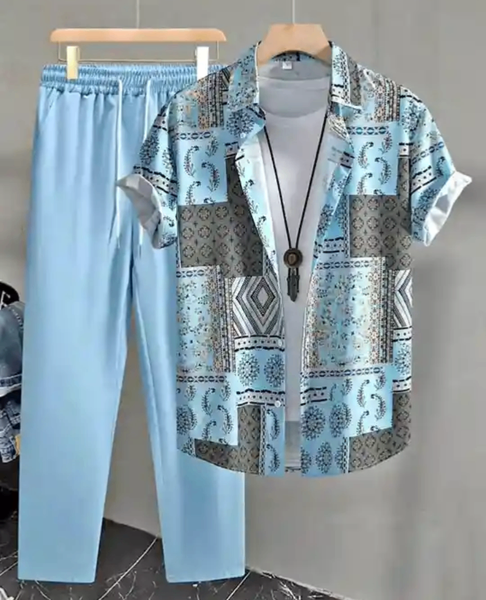 Ensemble homme chemise avec pantalon