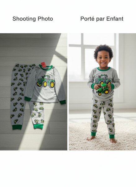 Pyjama Enfant Motif Véhicules