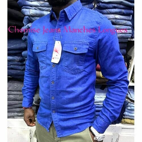 Chemise Jean Homme Élégante