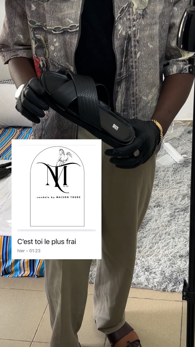 Sandales en cuir élégantes