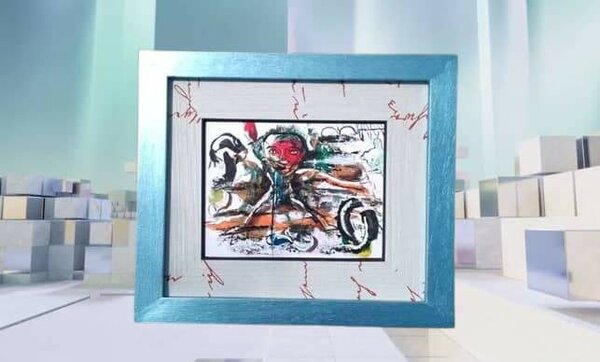 Cadre artistique moderne