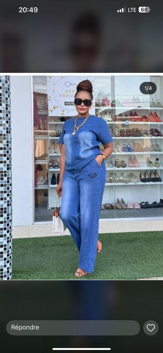 Des vêtements femmes en jeans