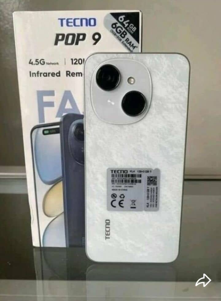 Smartphone Tecno Pop 10 64GB