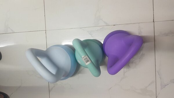 Kettlebells colorés fitness