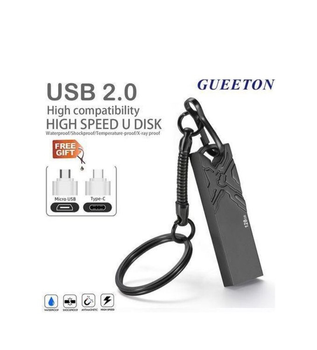Clé USB 2.0 Étanche Haute Vitesse