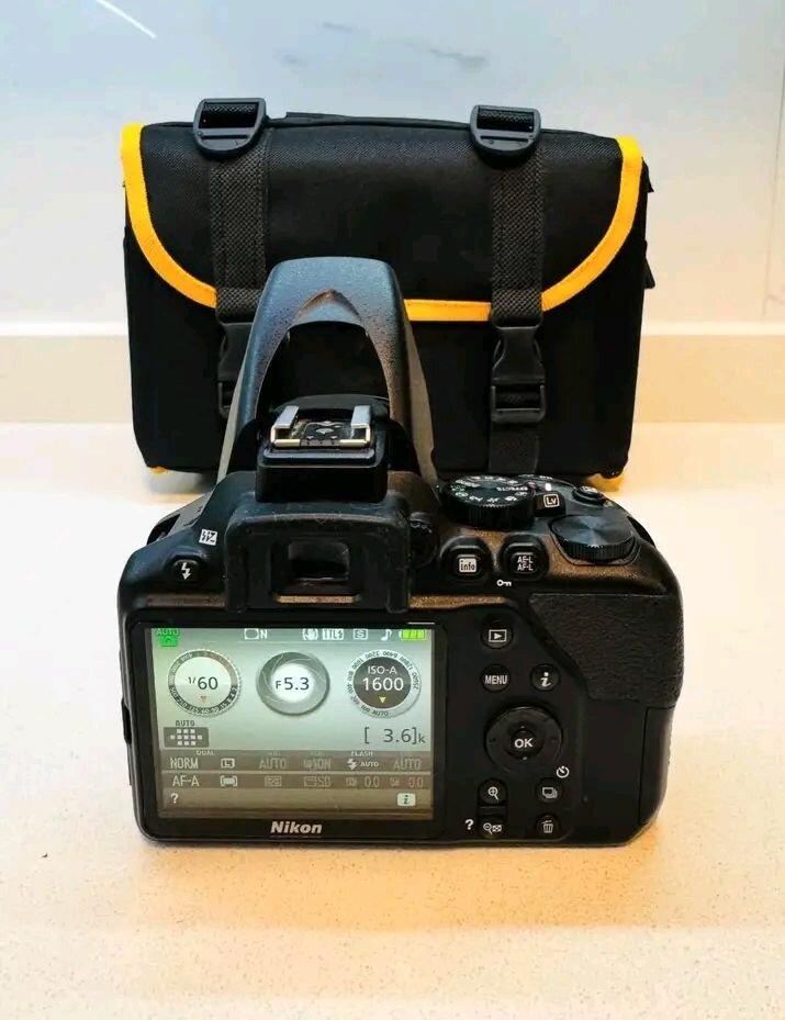 Nikon D3500 avec sac