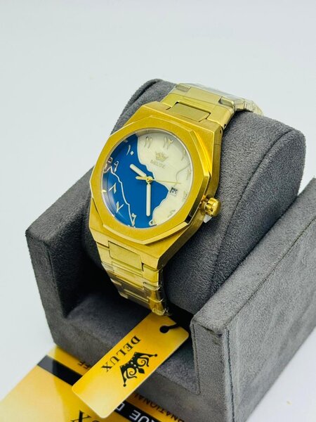 Montre de luxe bicolore