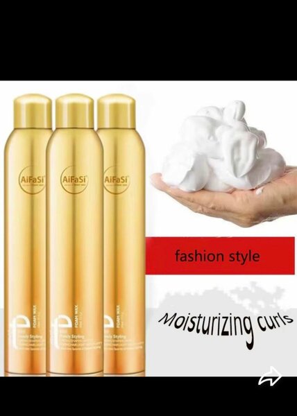 Mousse coiffante hydratante