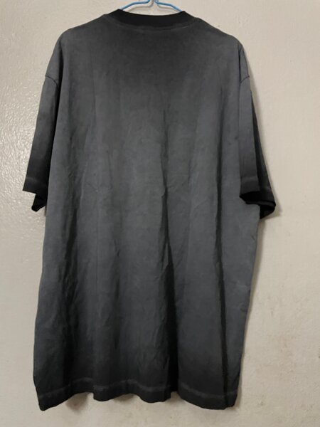 T-shirt vierge noire OVERSIZE