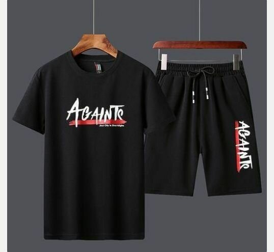 Ensemble T-shirt et Short Noir