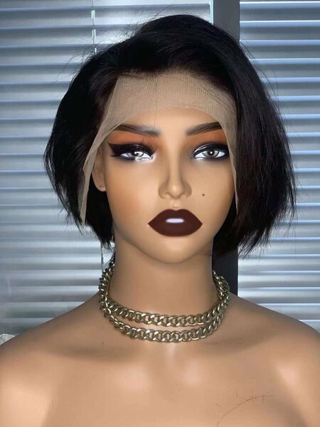 Perruque Bob Courte Naturelle