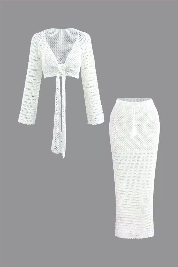 Ensemble crochet élégant