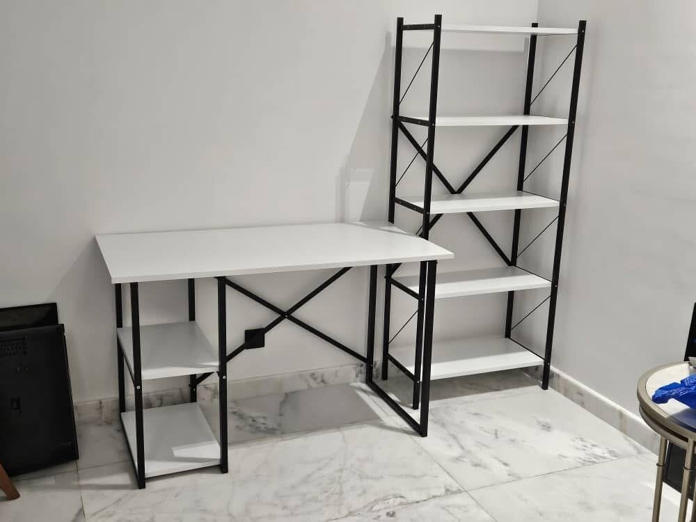 Bureau et Étagère Modernes