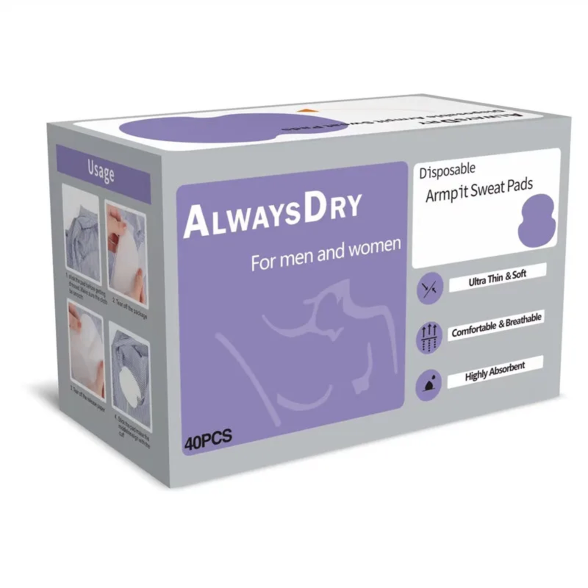 Patch ANTI-TRANSPIRATION 40pcs