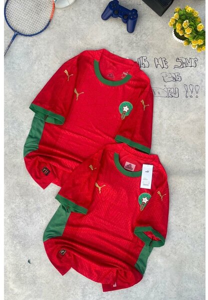 Maillot de Football Rouge Maroc