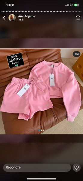 Ensemble culotte pull