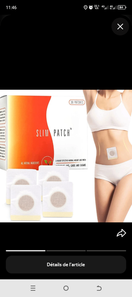 Patchs slim autocollants