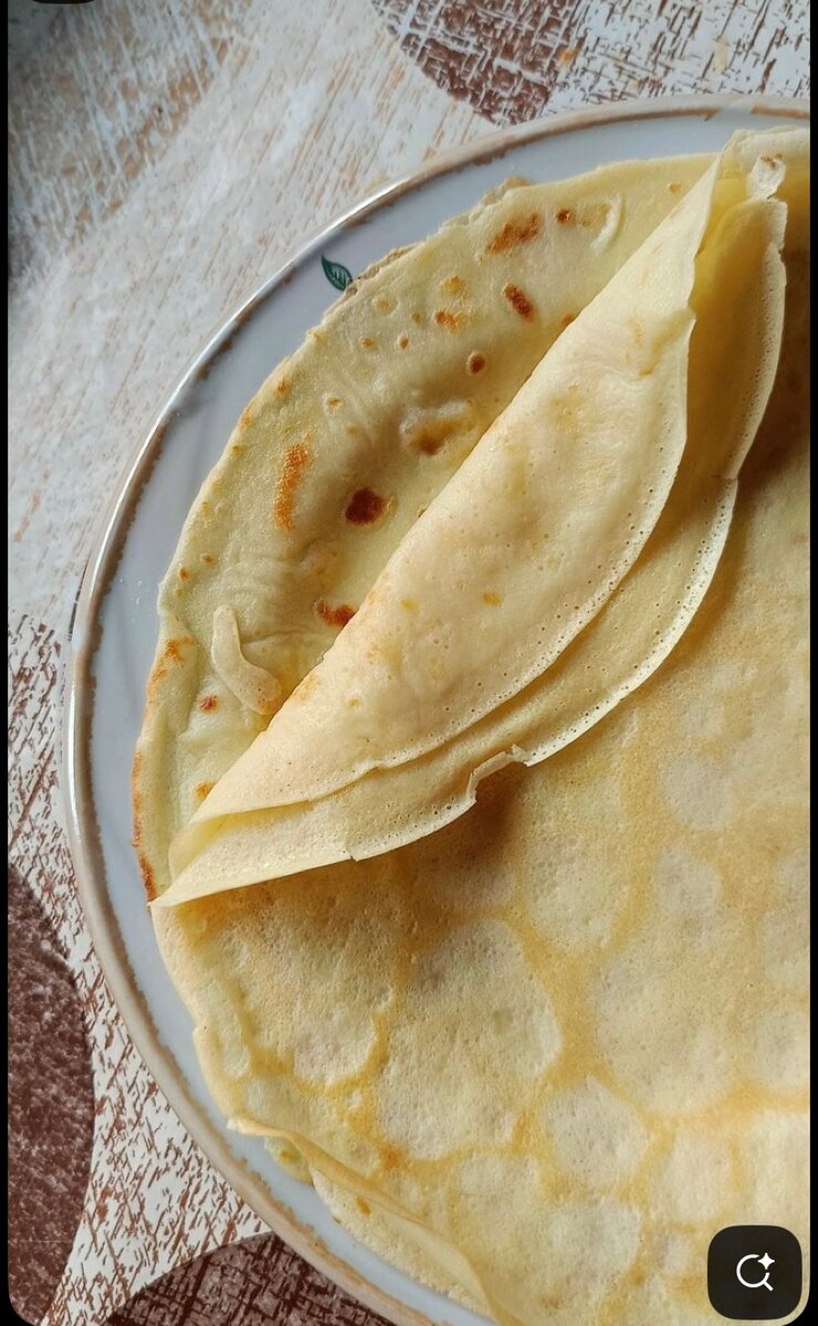 Crêpes fines maison