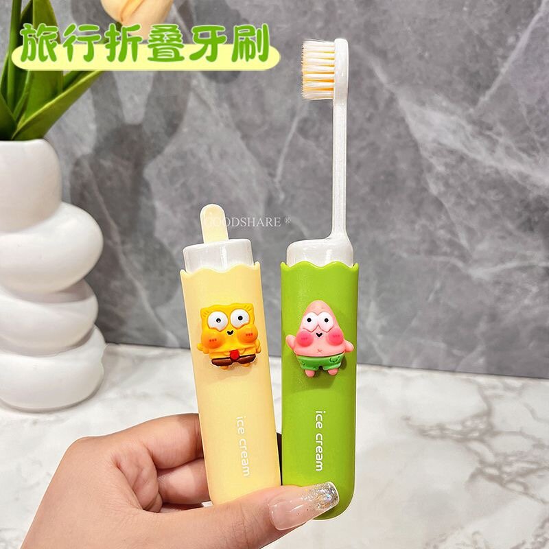 Brosse à dents pliable pour enfants