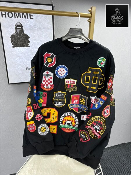 Designer Patchwork Sweatshirt