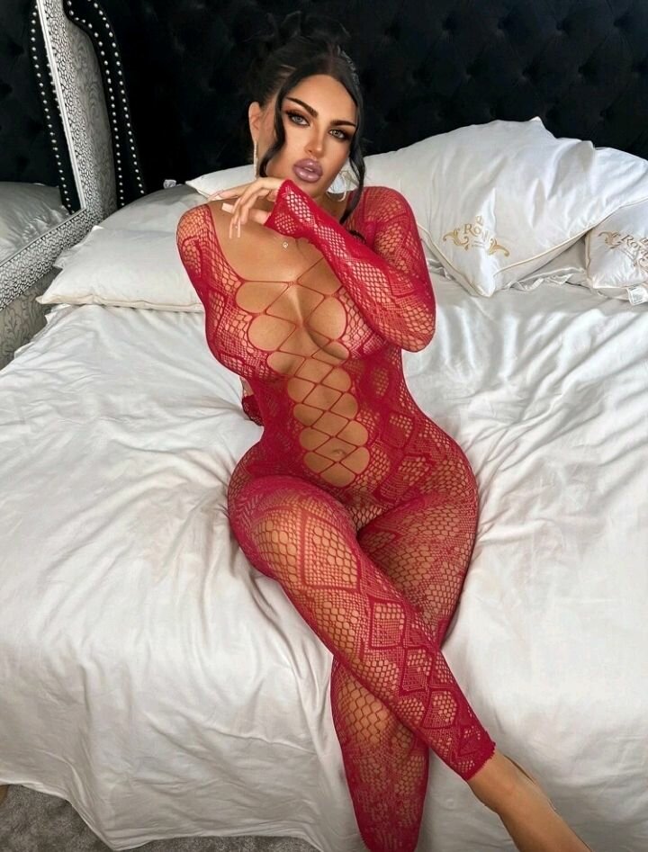 Lingerie combinaison filet