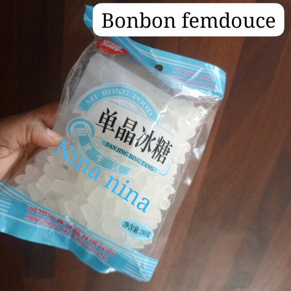 Bonbons cristallisés doux