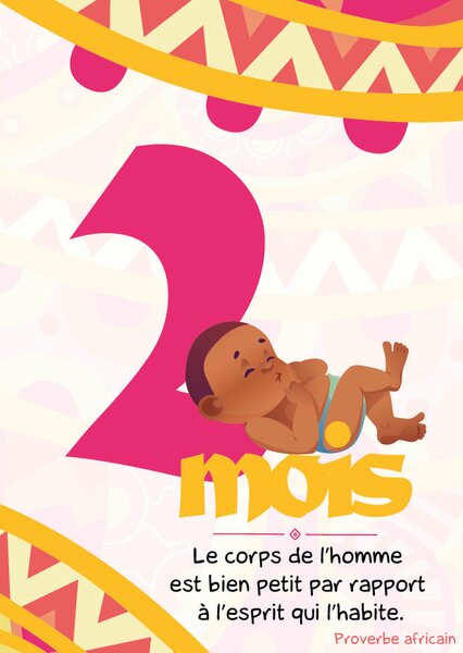 Cartes étapes bébé
