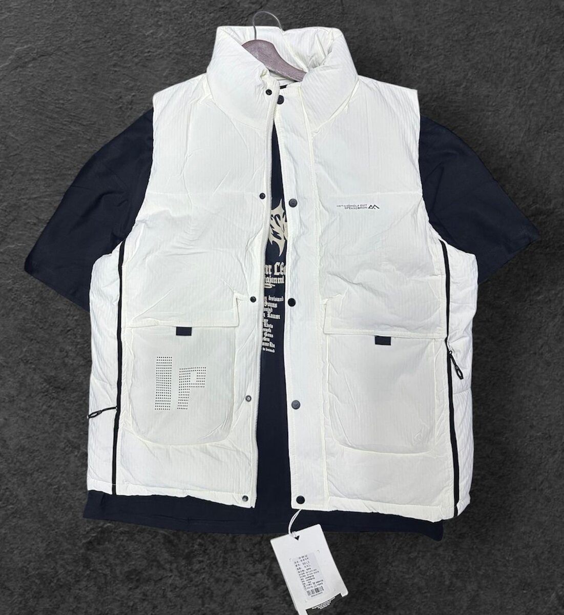 Veste légère sans manches pour hommes