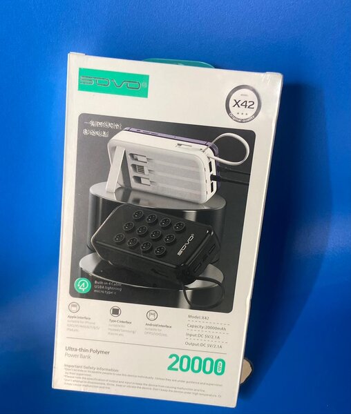 Power bank 20,000mAh