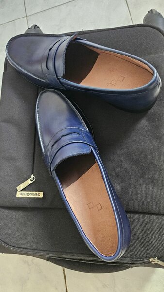 Mocassins cuir artisan bottier